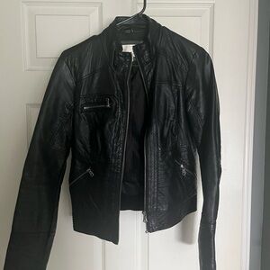 Leather jacket